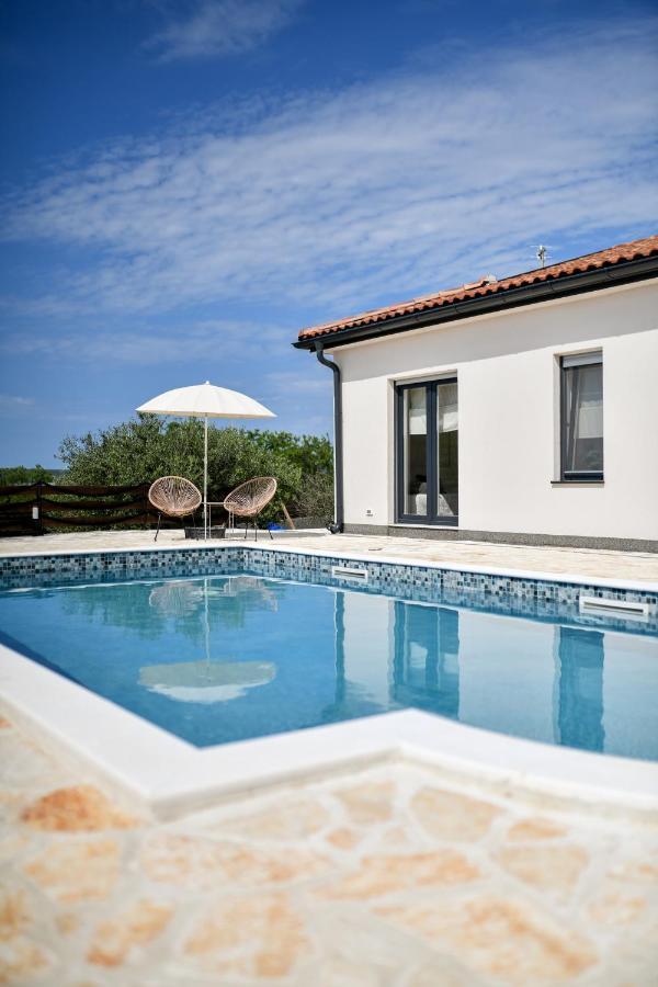 Wonderful Holiday House Bruno With Heated Pool Zadar Exteriör bild